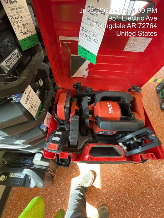 2022 HILTI PR 30-HVS-A12