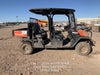 2021 Kubota RTV-X1140W-H Plastic Canopy, Windshield Acrylic Clear, LED Strobe Light, Wire Harness Kit, Back up Alarm