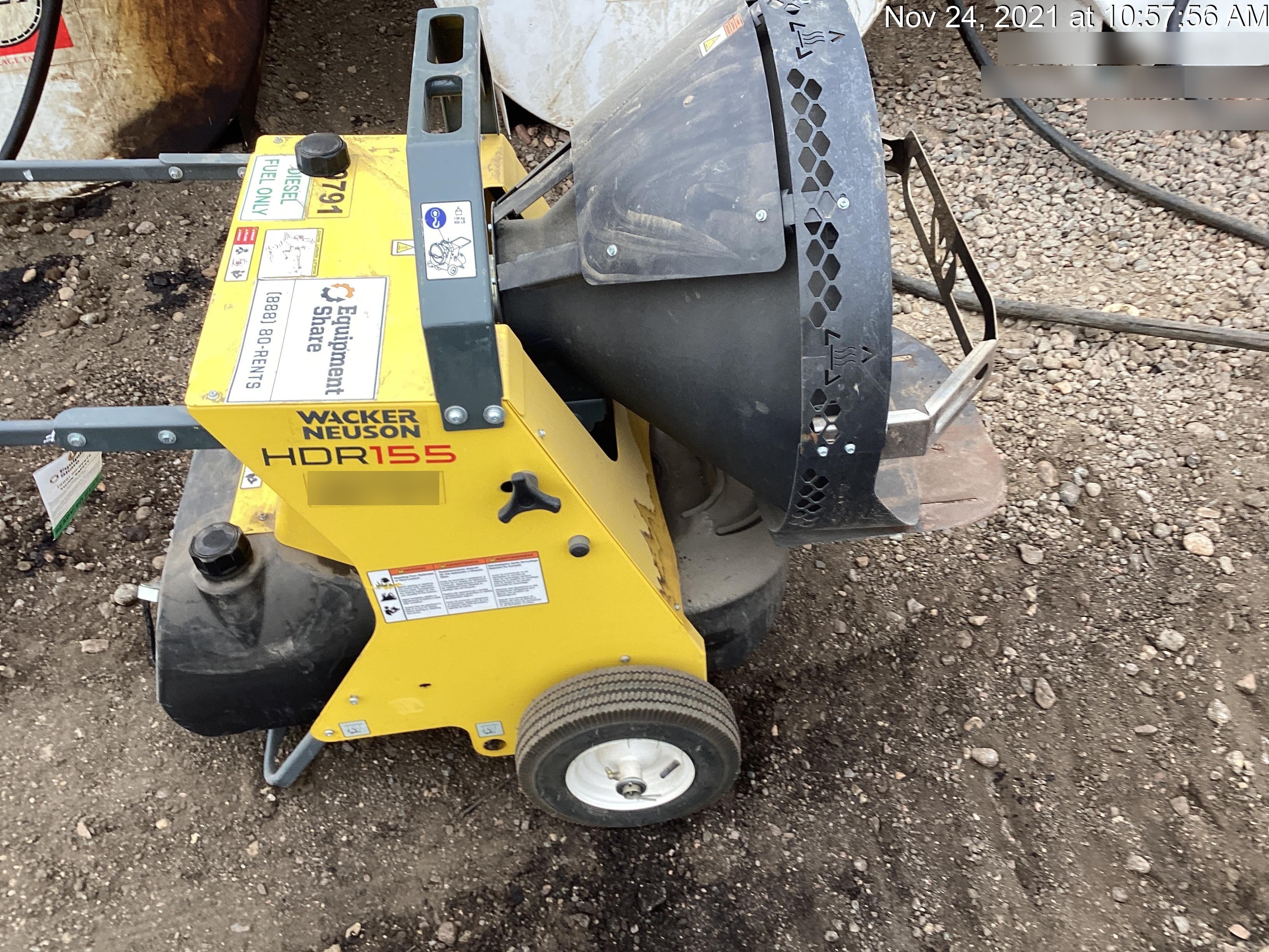 2018 WACKER NEUSON HDR 155