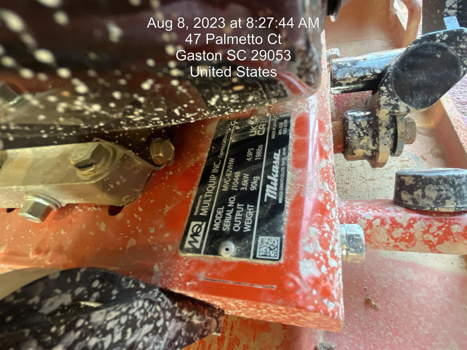 2023 MULTIQUIP MVC82VHW