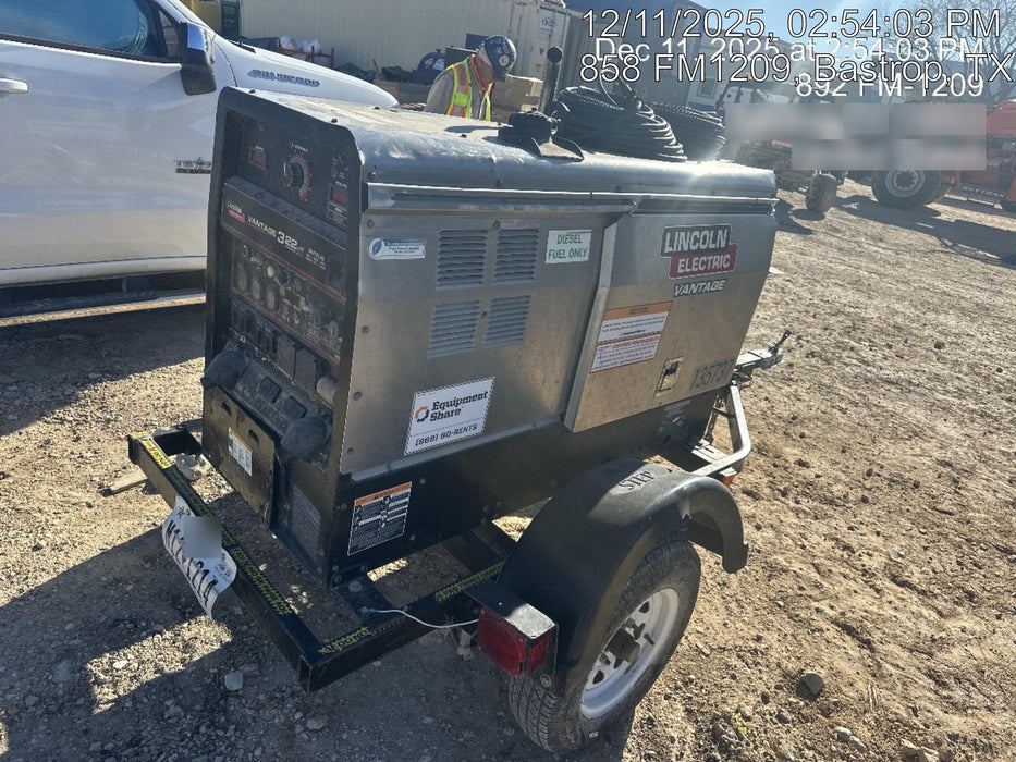 2021 Lincoln Electric Vantage 322 Ready Pak 3