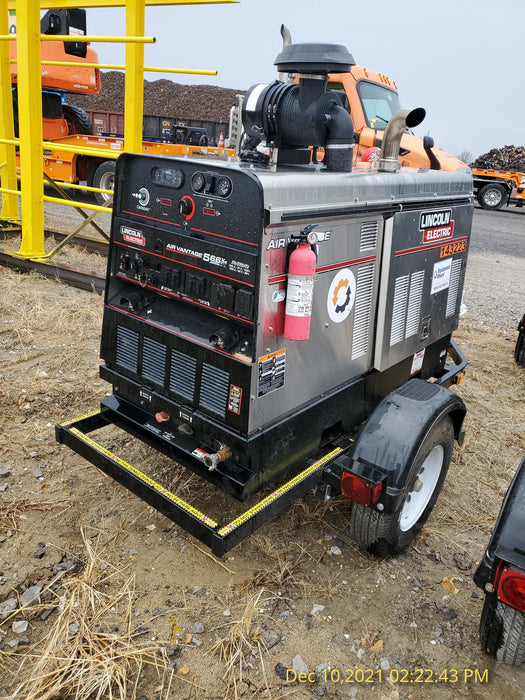 2021 Lincoln Electric Air Vantage 566 Air Vantage 566X Ready Pak 3 (includes trailer, cable rack, fender light kit); no telematics