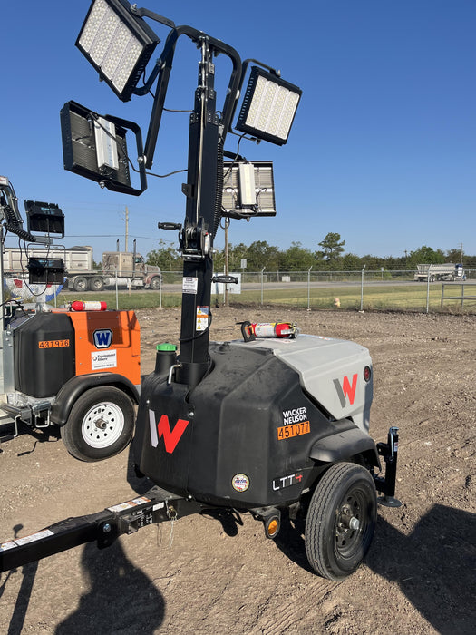 2024 Wacker Neuson LTT4 Diesel, Kohler KDW702, Deep Sea Controller, Auto Start, LED 320W, Bypass Outlet, T3