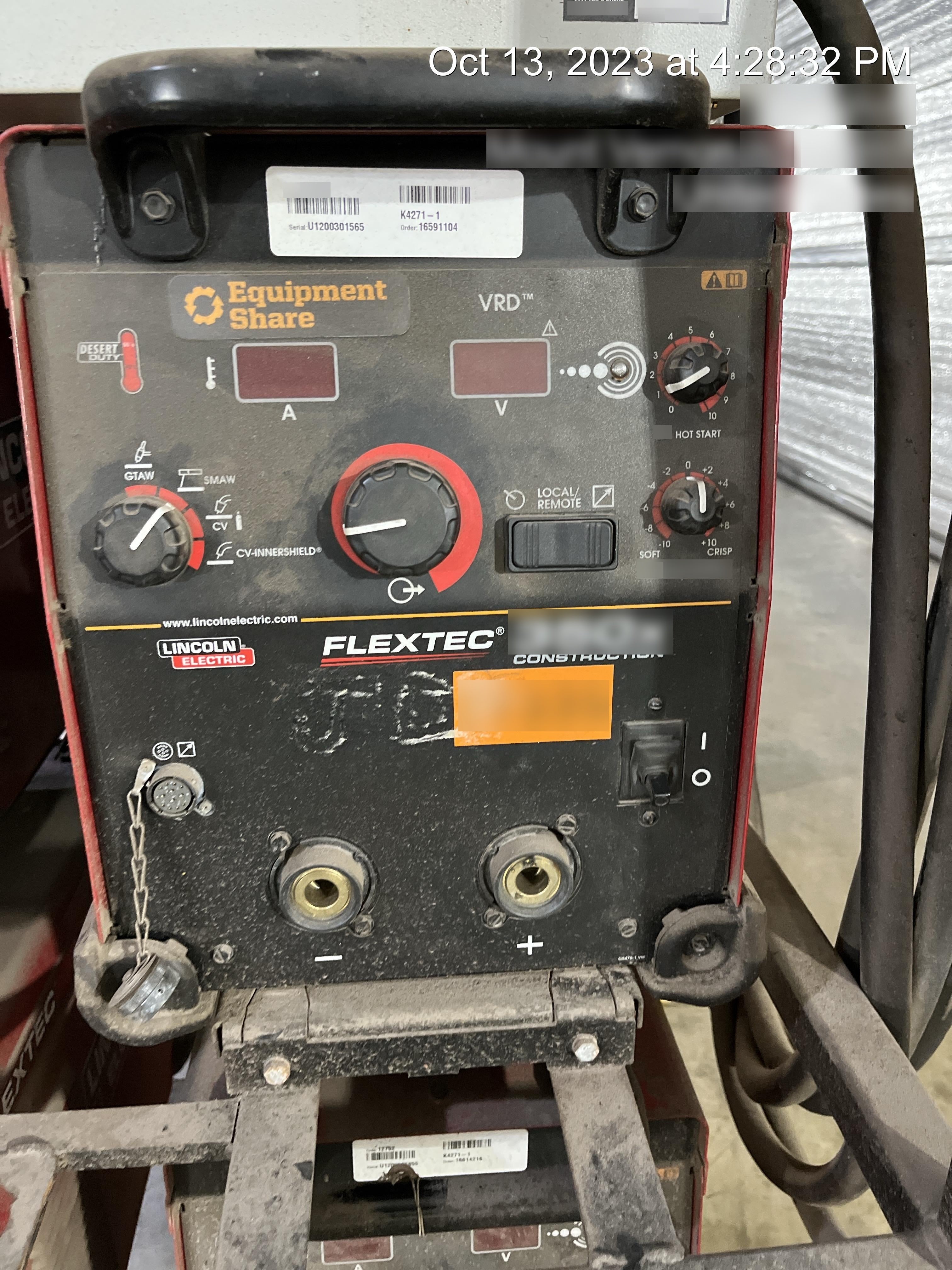 2020 LINCOLN ELECTRIC FLEXTEC 350X
