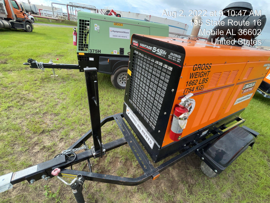 2022 Lincoln Electric Vantage 549X VANTAGE 549X READY-PAK 3