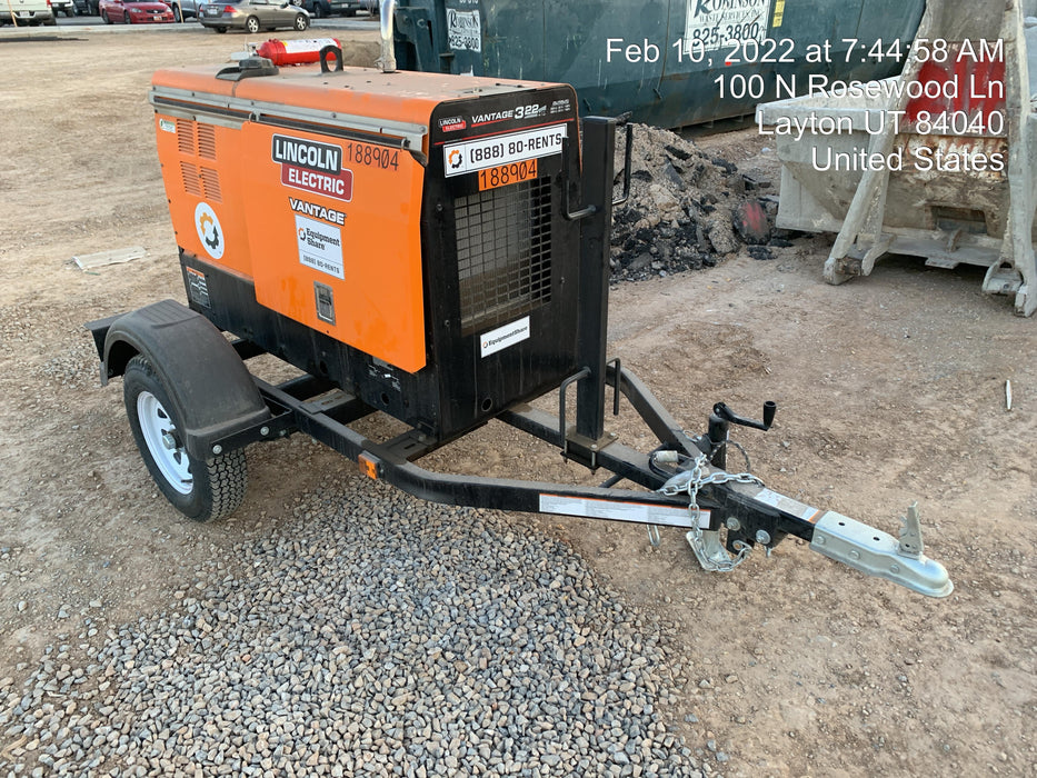 2021 Lincoln Electric Vantage 322 VANTAGE 322 READY-PAK 3