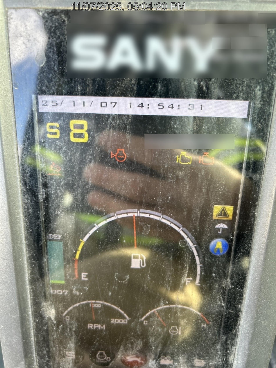 Sany SY215 SY215 Tier 4 - Cab w/Hydraulic QC, Buckets: 48" , Hydraulic Hammer 4,000 lb impact class