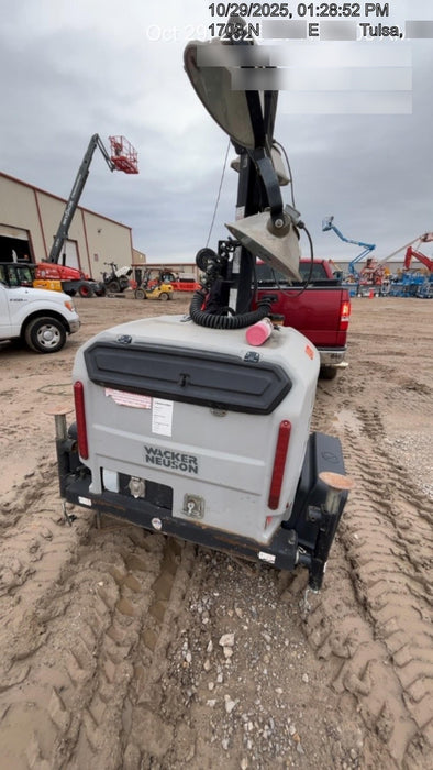 2019 Wacker Neuson LTV6L-MH Wacker Neuson LTV6L Mobile Light Tower w/Fuel Level Sensor Installed