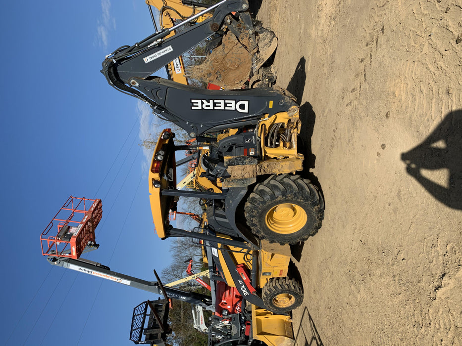 2020 John Deere 310LEP Canopy, 4WD, Standard Stick, Pilot Controls, 2 Way Hydraulics, TAG Manual QC