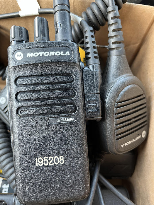 2021 MOTOROLA XPR3300E