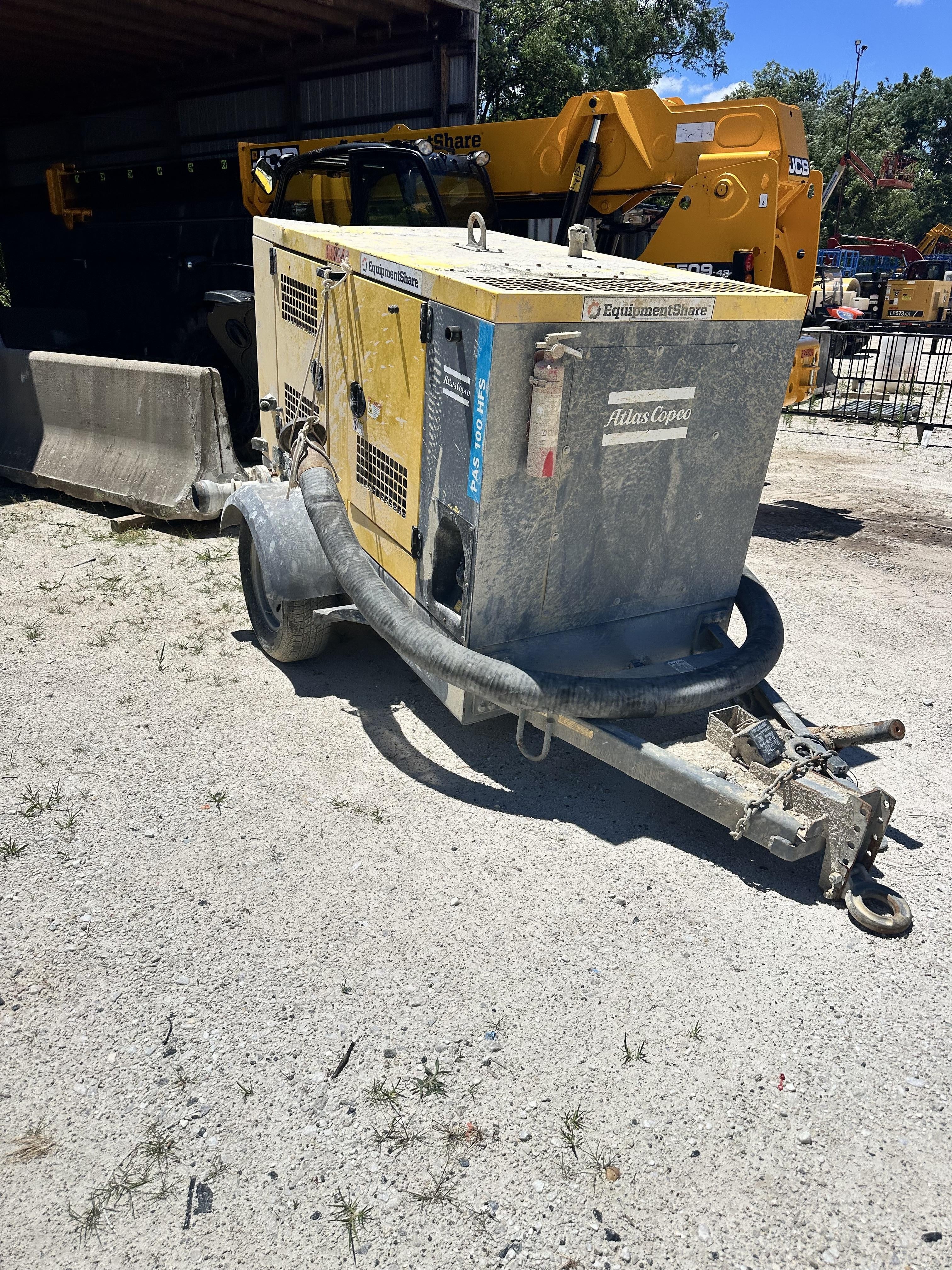 2020 ATLAS COPCO PAS 100 HF CS Enclosed