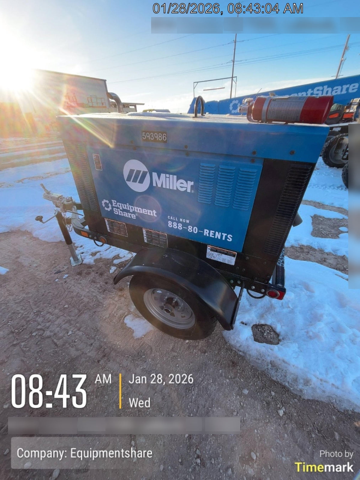 2025 MILLER ELECTRIC BIG BLUE 400