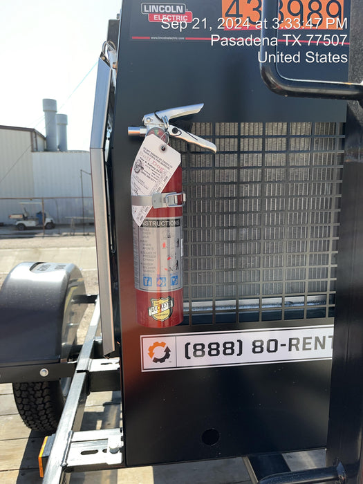 2024 Lincoln Electric LE400 Kubota V1505, Trlr, Cable Rack, Light Kit, ES Decals, T3