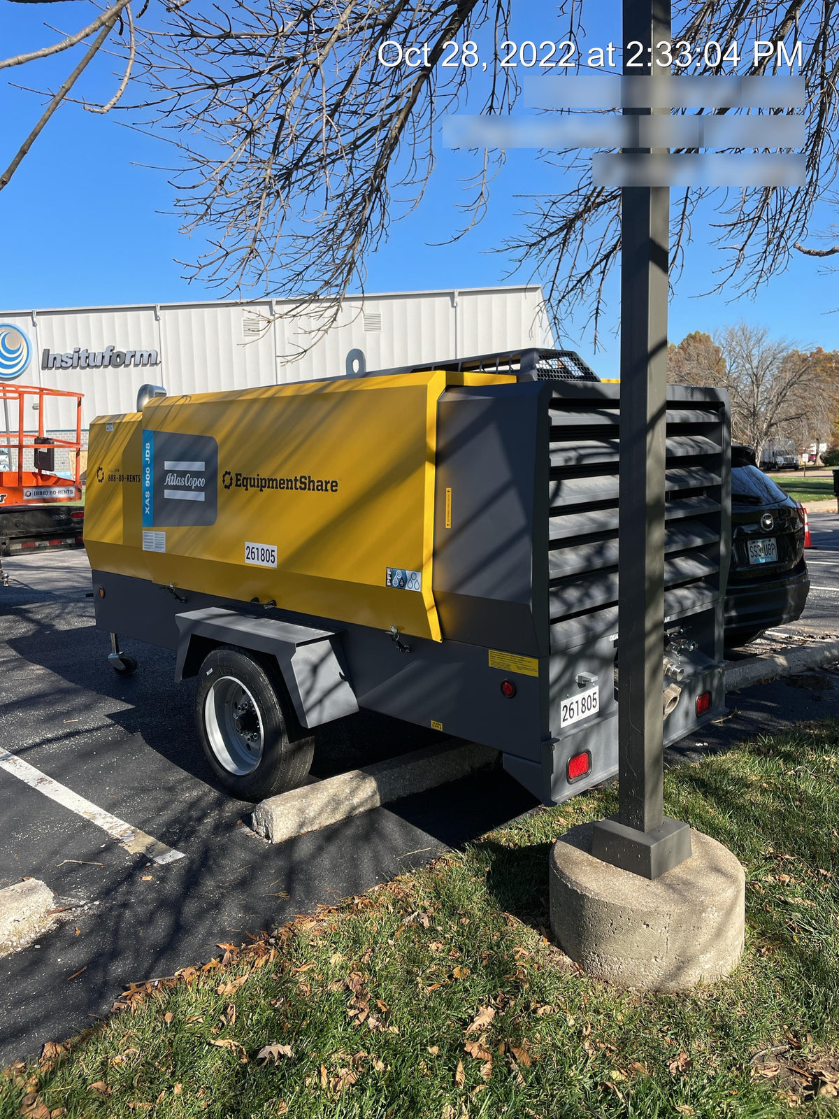2022 ATLAS COPCO XAS 900