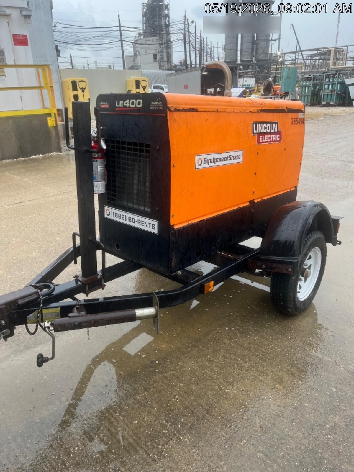2022 Lincoln Electric LE400 Kubota V1505, Trlr, Cable Rack, Light Kit, ES Decals, T3