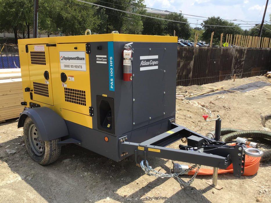 2020 ATLAS COPCO PAS 100 HF CS Enclosed