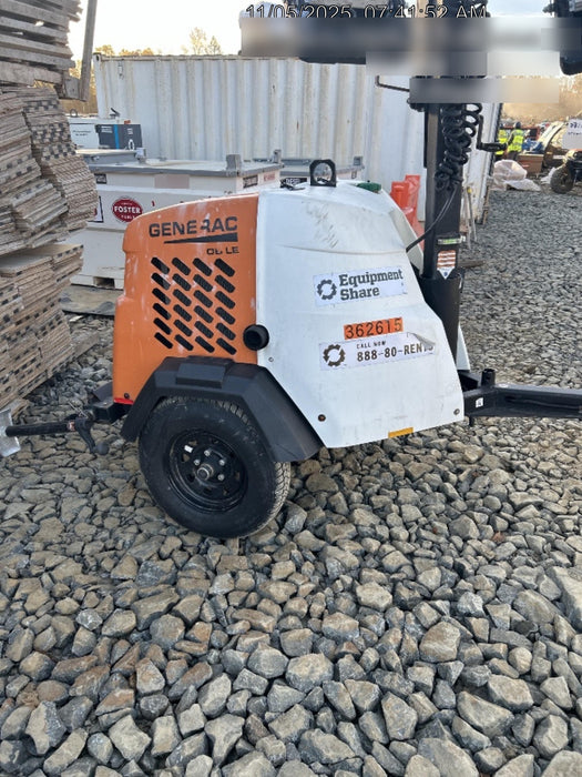 2023 Generac MLT2 Diesel, Flex Switch 120V Input, Powerzone Controller, 
(4) 320W LED Lights, 4kW Generator, 39.9 Gal Fuel Tank, 2" Ball, T3