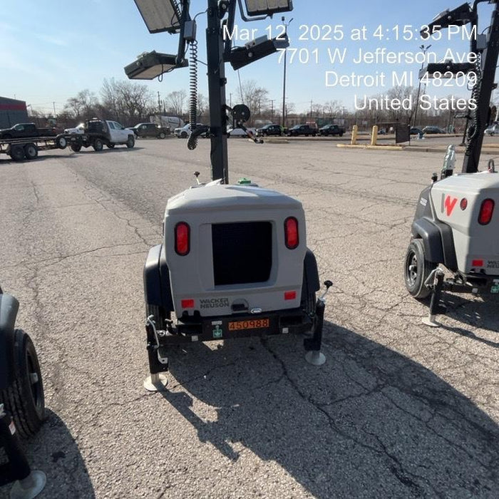 2024 Wacker Neuson LTT4 Diesel, Kohler KDW702, Deep Sea Controller, Auto Start, LED 320W, Bypass Outlet, T3