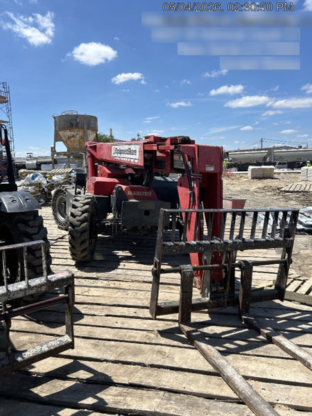 2019 Manitou MTA8044 MTA 8044 - 74 HP T4, Canopy, Worklights/Strobe, Beacon, 66" Carriage, 48" Forks, Solid Tires, Lift Hook, Aux Hydraulics