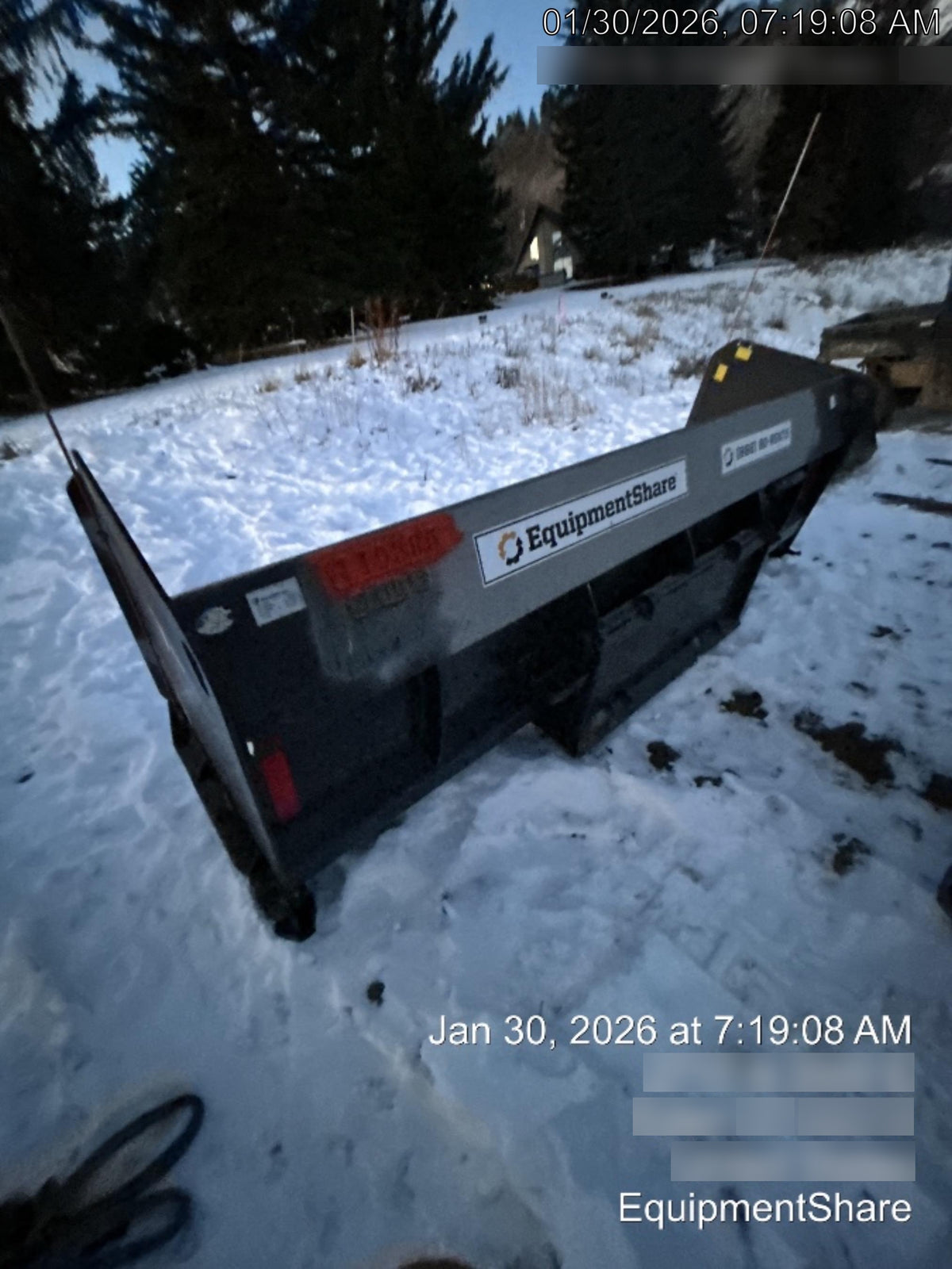 2015 PALADIN 23344-0022 Snow Pusher