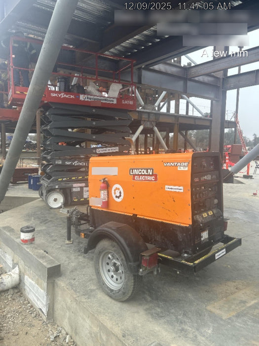 2022 Lincoln Electric LE400 Kubota V1505, Trlr, Cable Rack, Light Kit, ES Decals, T3