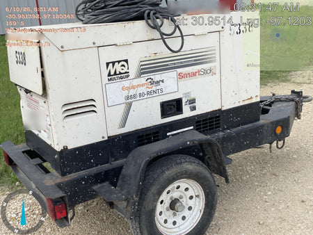 2017 Multiquip DLW400ESA4 400 amp Welder, 14kW, 120/240V, T4F Kubota