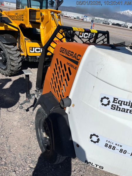 2024 Generac MLT2 Diesel, Flex Switch 120V Input, Powerzone Controller, 
(4) 320W LED Lights, 4kW Generator, 39.9 Gal Fuel Tank, 2" Ball, T3