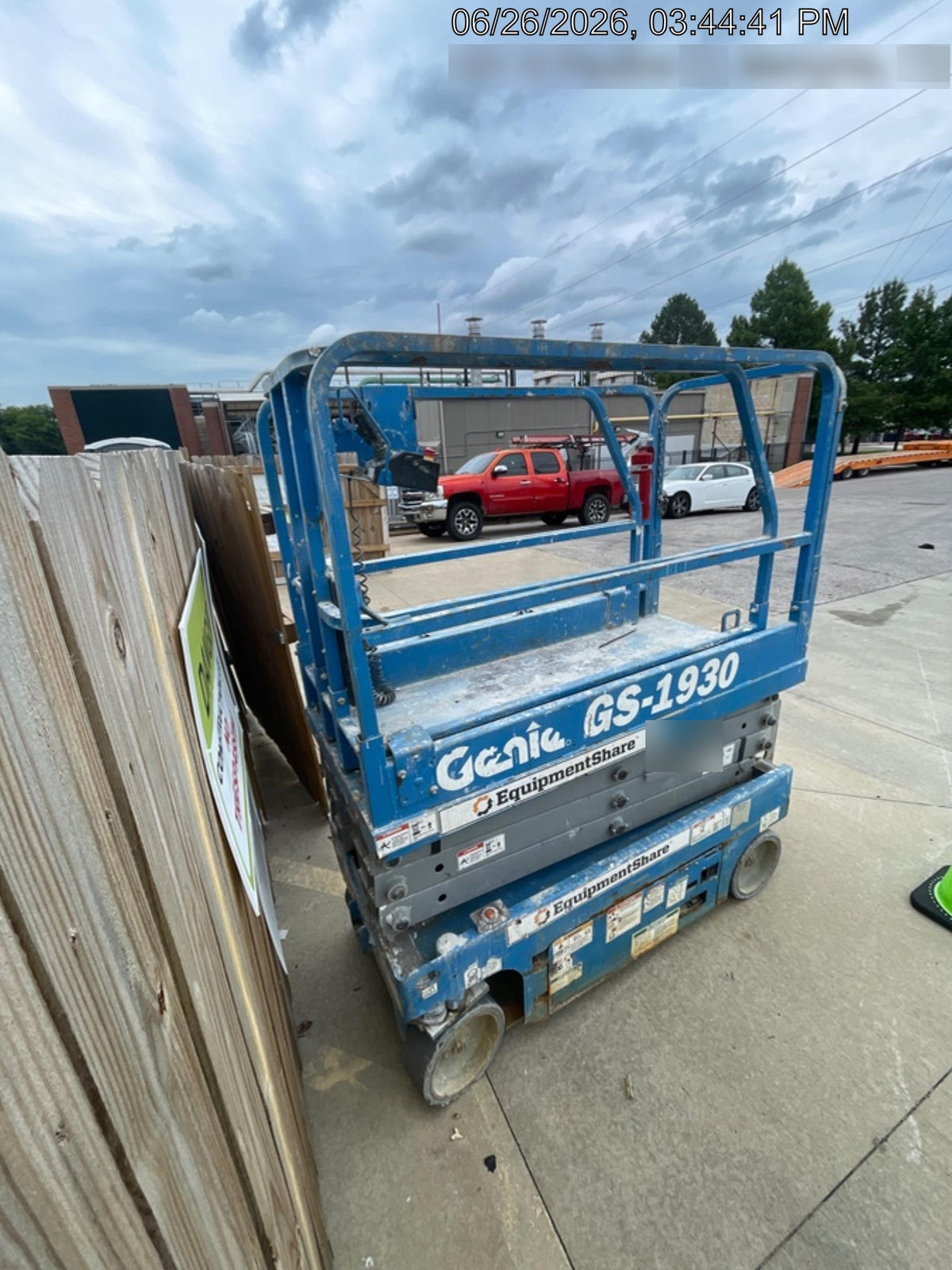 2018 Genie GS-1930 Genie GS-1930 Scissor Lift w/Standard Options
