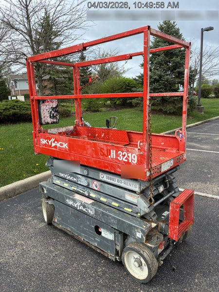 2016 Skyjack SJIII-3219 Standard Rental Specs