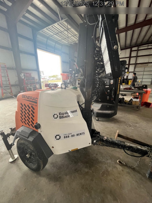 2024 Generac MLT2 Diesel, Flex Switch 120V Input, Powerzone Controller, 
(4) 320W LED Lights, 4kW Generator, 39.9 Gal Fuel Tank, 2" Ball, T3