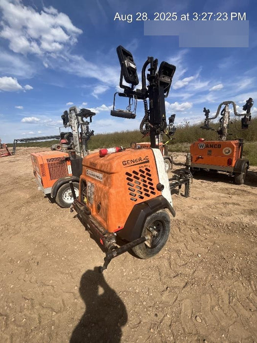 2023 Generac MLT2 Diesel, Flex Switch 120V Input, Powerzone Controller, (4) 320W LED Lights, 4kW Generator, 39.9 Gal Fuel Tank, 2" Ball, T3