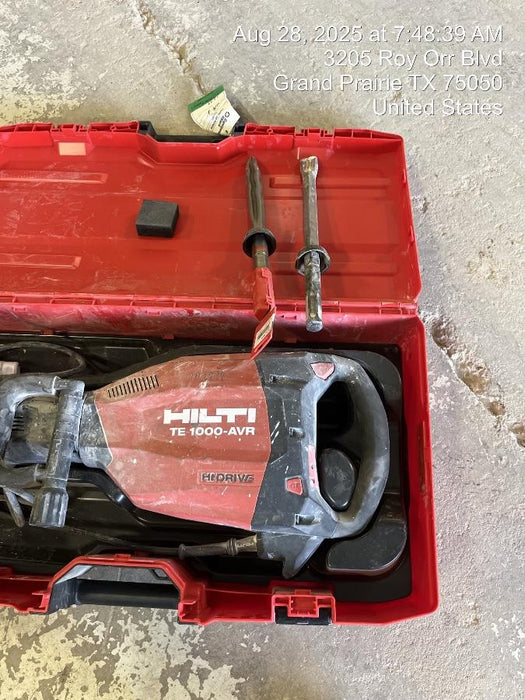 2020 HILTI TE 1000-AVR