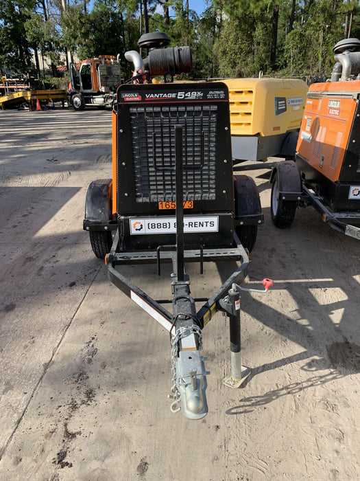 2021 Lincoln Electric Vantage 549X Ready Pak 3, ORANGE (includes trailer, cable rack, fender light kit)