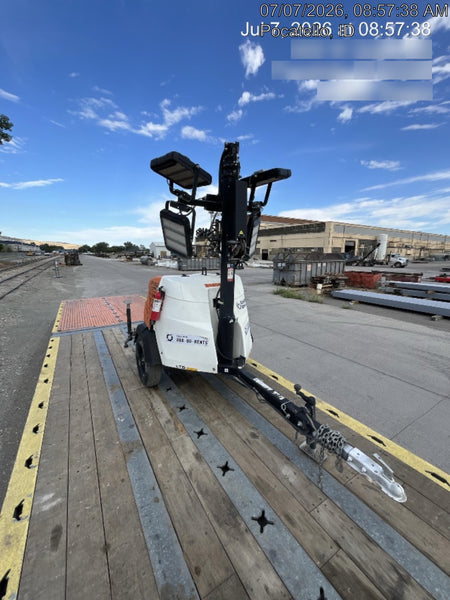 2024 Generac MLT2 Diesel, Flex Switch 120V Input, Powerzone Controller, 
(4) 320W LED Lights, 4kW Generator, 39.9 Gal Fuel Tank, 2" Ball, T3