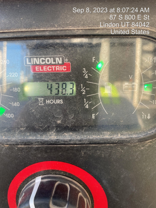 2021 Lincoln Electric Vantage 549X Ready Pak 3, ORANGE (includes trailer, cable rack, fender light kit)