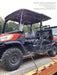 Kubota RTV-X1140W-H 4WD, LED Strobe, Windshield Acrylic Clear, Plastic Canopy, Wire Harness Kit, Backup Alarm