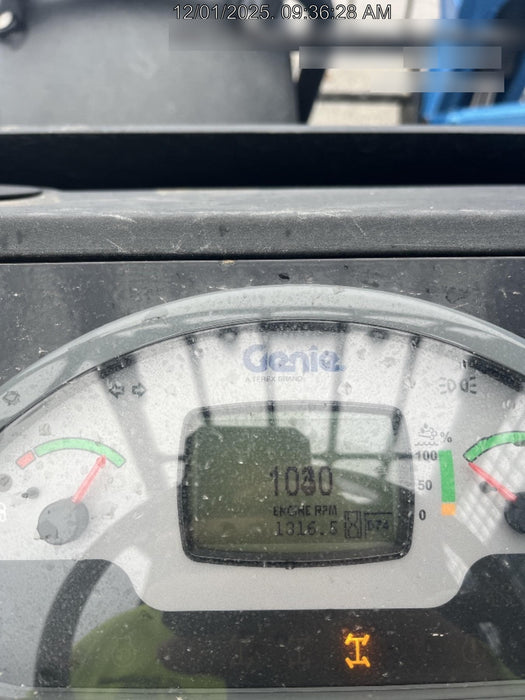 2018 Genie GTH-844 Genie GTH-844 w/ROPS, Work Lights, Solid Tires, RH Cab Mesh, Beacon, 60" Carriage and Forks