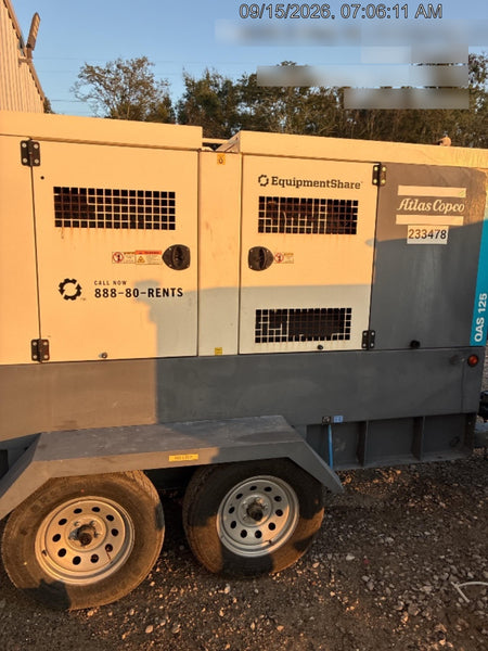2022 ATLAS COPCO QAS 125