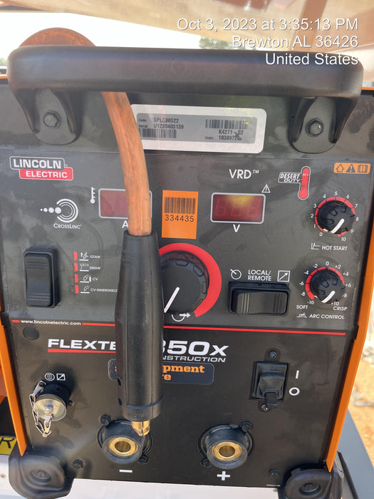 2023 LINCOLN ELECTRIC FLEXTEC 350X