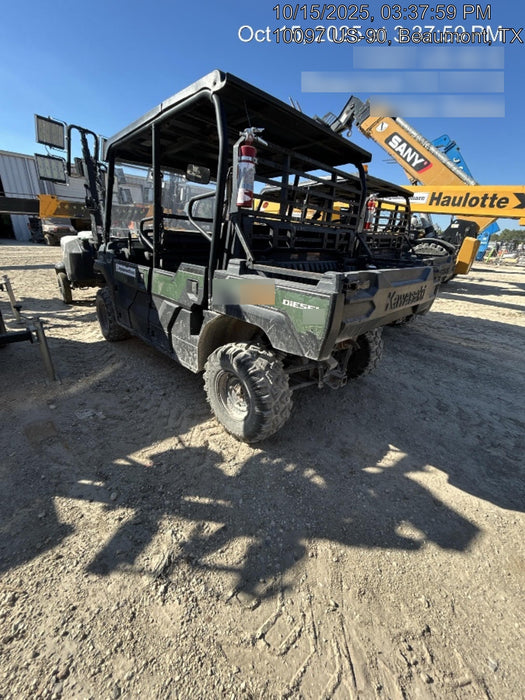 2019 Kawasaki Mule PRO-DXT Movement Alarm, Beacon, Hard Top, ES Track Hardware