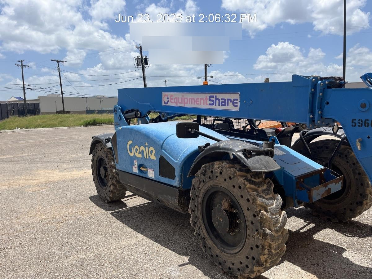 2017 Genie GTH-844 Genie GTH-844, Solid Tires, 60" carriage/forks, Open ROPS, Work Lights