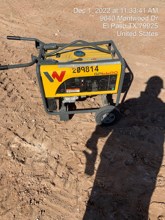 2022 WACKER NEUSON GP6600A