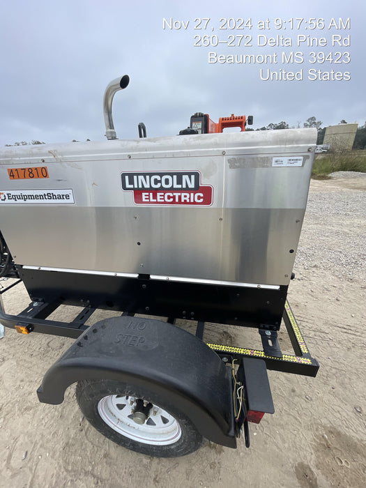 2024 Lincoln Electric LE400 Kubota V1505, Trlr, Cable Rack, Light Kit, ES Decals, T3