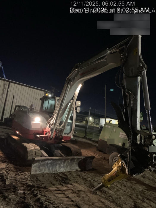 2019 Takeuchi TB290 Takeuchi TB290 Cab/Heat/AC w/Rubber Tracks, Auxiliary Hydraulics, Dozer Blade, Manual QC