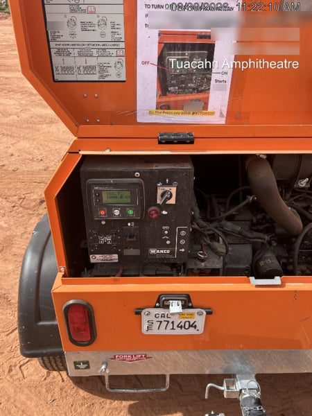 2024 Wanco WLTT-4MM4K Diesel, Deep Sea Controller, Shore Power Plug, Auto Start, (4) 350W LED Floodlights, 4kW Generator, 60 Gal Fuel Tank, 2" Ball, T3