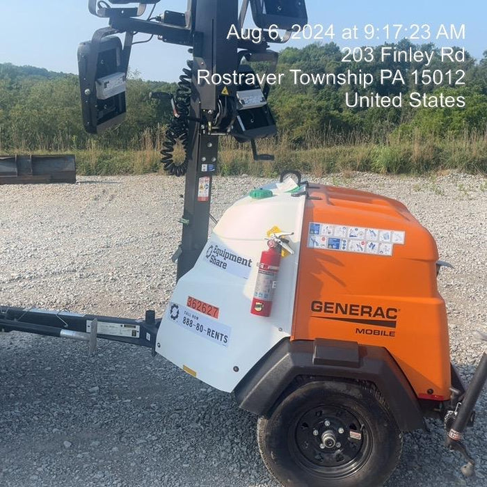 2023 Generac MLT2 Diesel, Flex Switch 120V Input, Powerzone Controller, 
(4) 320W LED Lights, 4kW Generator, 39.9 Gal Fuel Tank, 2" Ball, T3