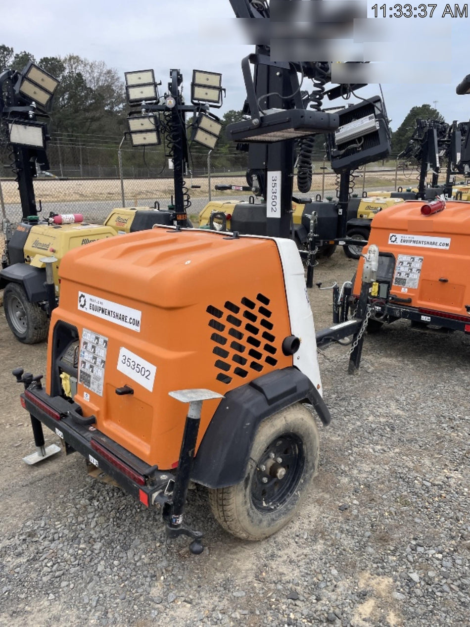 2024 Generac MLT2 Diesel, Flex Switch 120V Input, Powerzone Controller, 
(4) 320W LED Lights, 4kW Generator, 39.9 Gal Fuel Tank, 2" Ball, T3