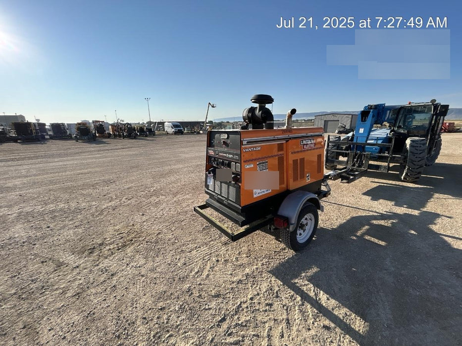 2022 Lincoln Electric Vantage 549X Crosslink Technology, Trailer Mounted, ES Decals, T3