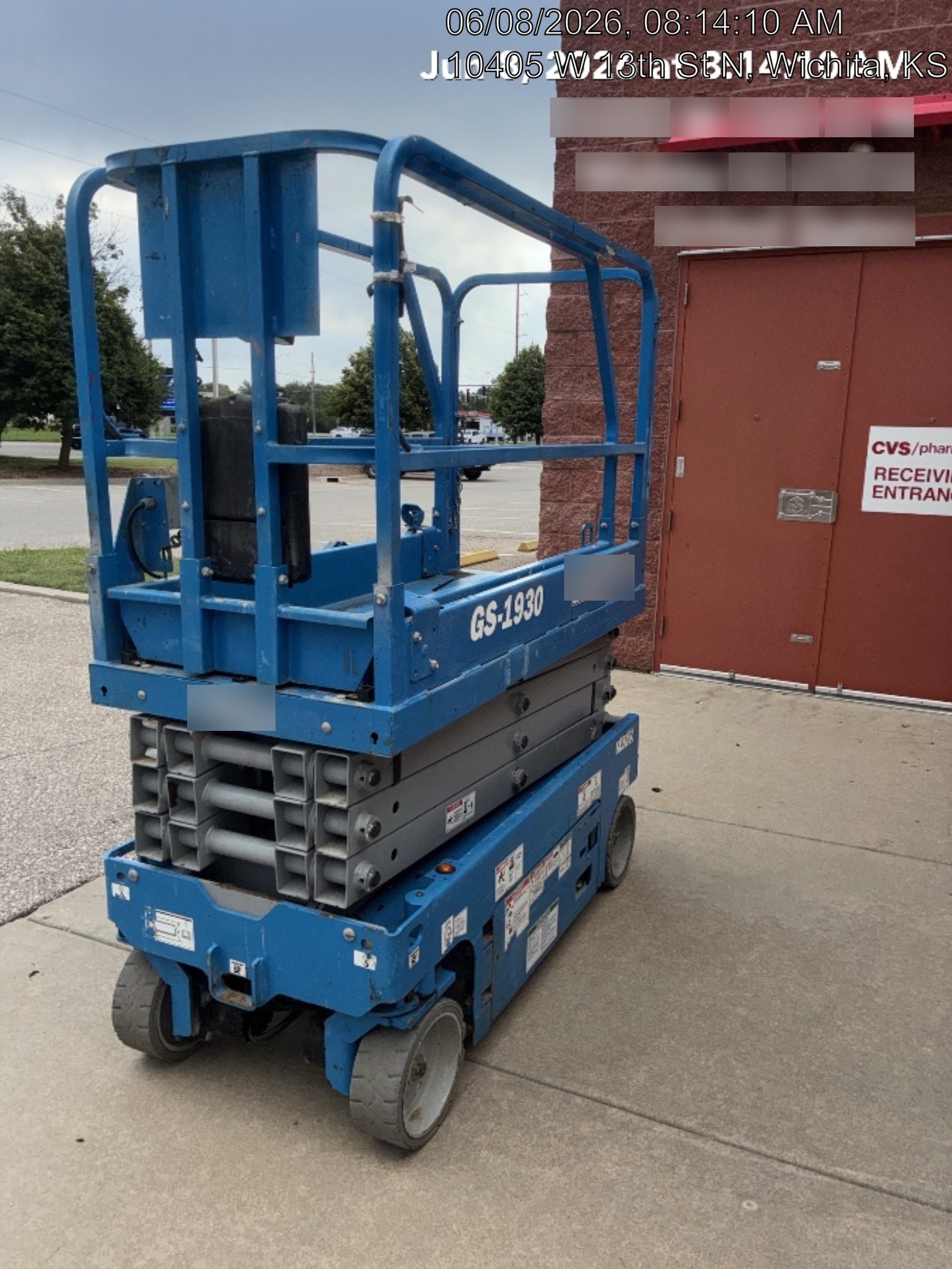 2020 Genie GS-1930 Fixed rails with chain entry gate - Pre A92.20