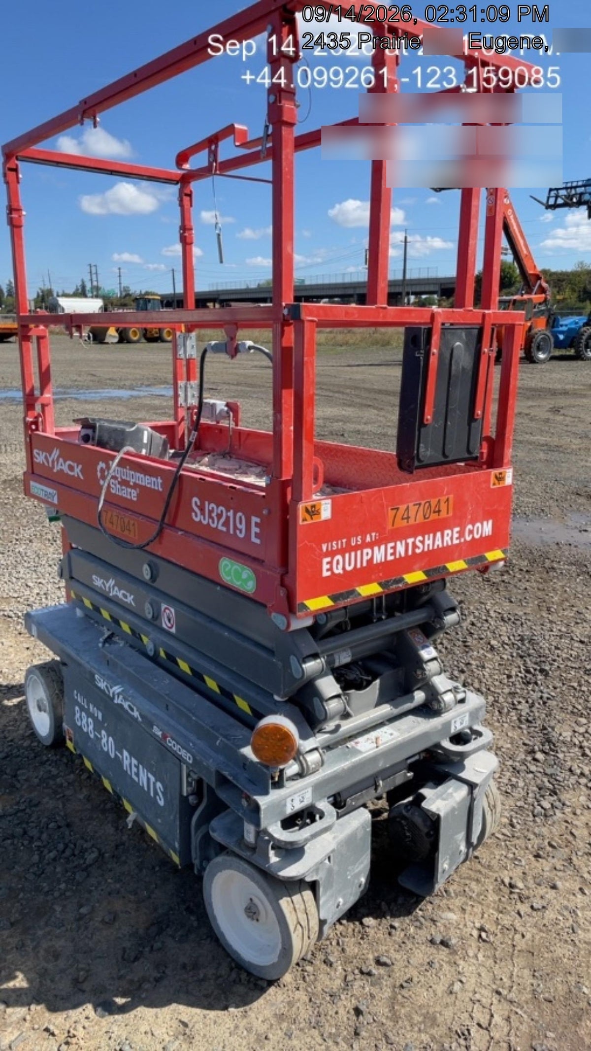 2026 SKYJACK SJ3219E